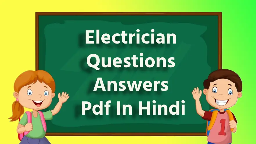 Electrician Questions And Answers Pdf In Hindi